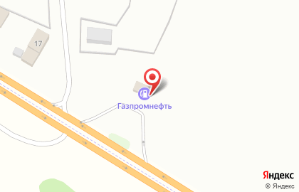 Автозаправочная станция Газпромнефть на Дорожной на карте