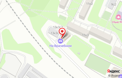 Хостел Лес на карте