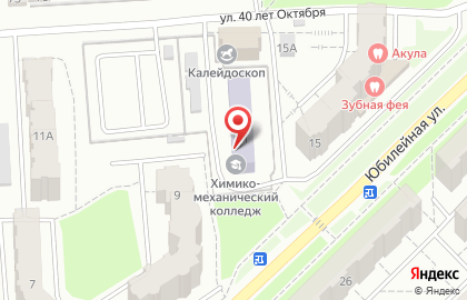 Владимирский химико-механический колледж на карте