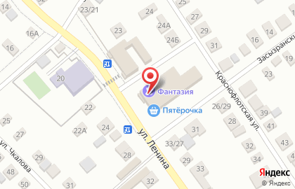 Банкомат Земский банк на улице Ленина на карте