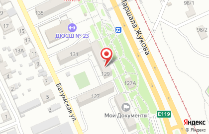 ТНМ в Дзержинском районе на карте