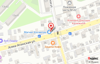 Бильярдный зал Магнат на Алма-Атинской улице на карте