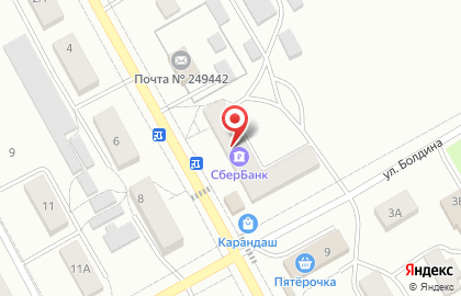 СберБанк в Кирове на карте
