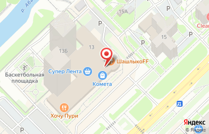 Магазин головных уборов Соболь на карте