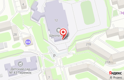 Избирательный участок №43 в Петропавловске-Камчатском на карте