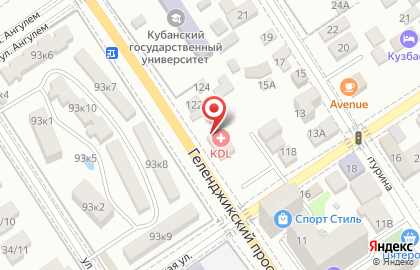Агентство недвижимости Престиж на улице Луначарского на карте