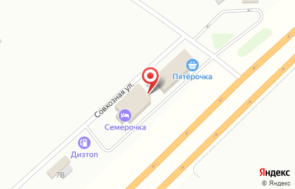 Банкомат ТКБ на Совхозной улице на карте