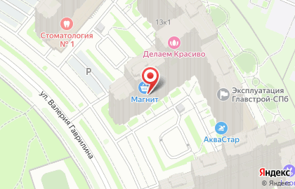 Магазин разливного пива в Санкт-Петербурге на карте