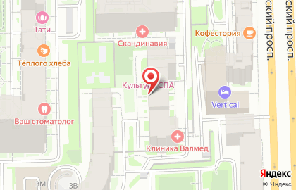 Клиника Валмед на Московском проспекте на карте