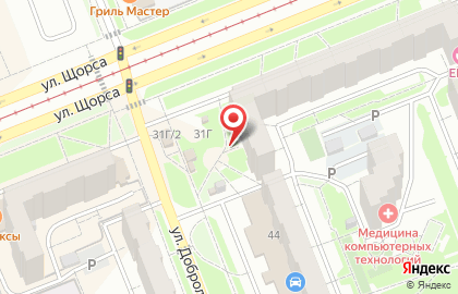 Магазин Сластена в Кировском районе на карте