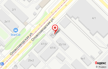 Охранное предприятие НЕОКОМ-СБ на Оловозаводской улице на карте