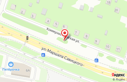 Строительная компания ALROS на Коммунистической улице на карте