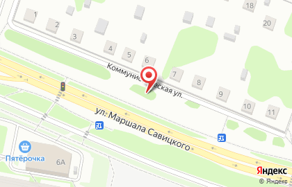 Компания Мебель Пласт на Коммунистической улице на карте