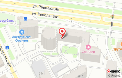Рекламно-производственная компания Братья Рим в Свердловском районе на карте