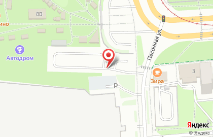 Автостоянка в Ижевске на карте