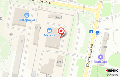 Магазин цифровой техники DNS на улице М.Горького на карте
