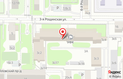 ЗАО Банкомат, Банк ВТБ 24 на 3-й Рощинской улице на карте