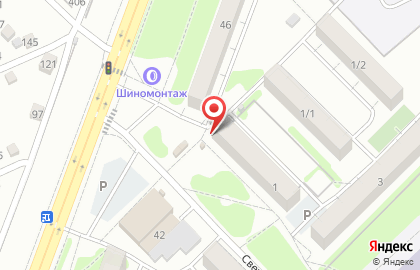 Магазин Красное & Белое в Омске на карте