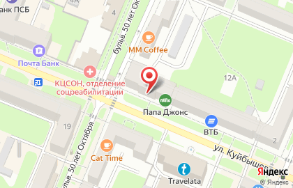 Папа Джонс на карте