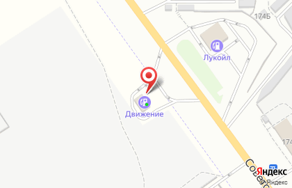 Сеть АЗС Движение на Советской улице на карте