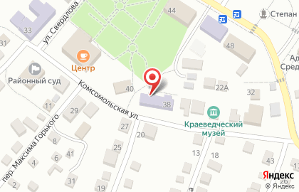 Среднеахтубинская детская школа искусств на карте