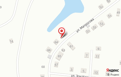 100 Дверей на улице Матросова на карте