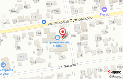 Магазин строительных материалов в Новосибирске на карте