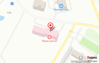 Медицинский центр ВИРА-Центр в Ханты-Мансийске на карте