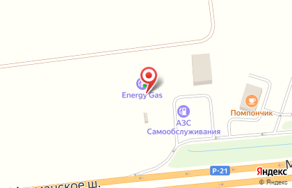 АГЗС в Санкт-Петербурге на карте