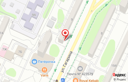Ломбард Фараон на улице Гагарина на карте