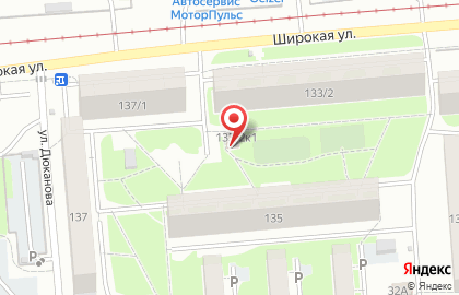 Продовольственный магазин на площади Карла Маркса на карте