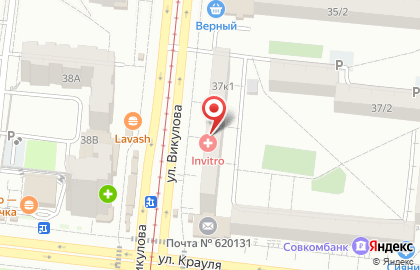 Avgust на площади 1905 года на карте