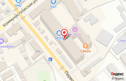 Гипермаркет Магнит в Брянске на карте