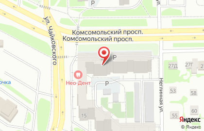 Салон Паркет Мастер на улице Чайковского на карте