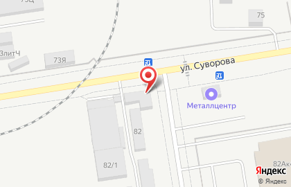 Торговая компания Прада в Индустриальном районе на карте