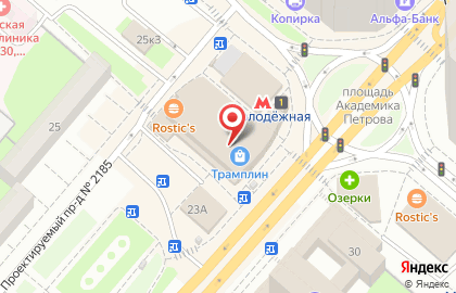 Автошкола Зелёный Свет на Ярцевской улице на карте