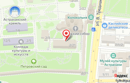 Церковно-приходская библиотека на карте