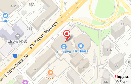 Сеть мультимедийных салонов Настроение на улице Карла Маркса на карте