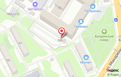 Магазин продуктов в Туле на карте