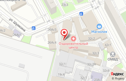 Центр комплементарных технологий Остео+ на карте