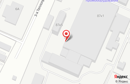 Компания по производству противопожарных дверей Промтехсервис в Индустриальном районе на карте