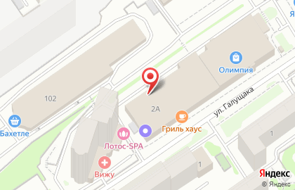Автосервисная компания в Заельцовском районе на карте
