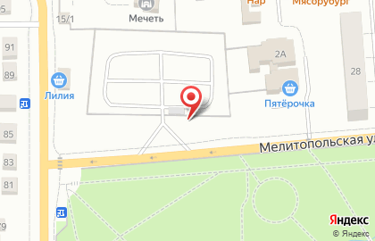 Автостоянка в Перми на карте