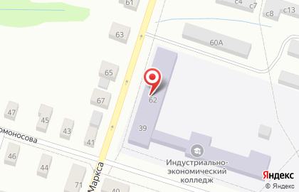 Участковый пункт полиции на улице Ломоносова на карте