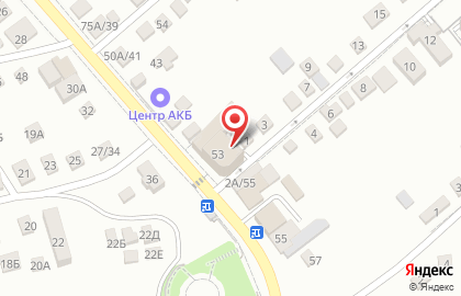 Продовольственный магазин на Советской улице на карте
