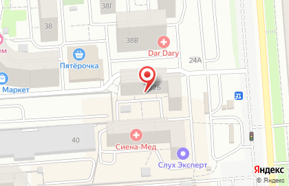 Торговая компания Формула воды в Коминтерновском районе на карте