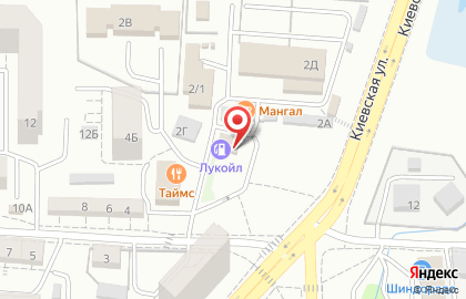 СТО Лукойл на Тихорецкой улице на карте