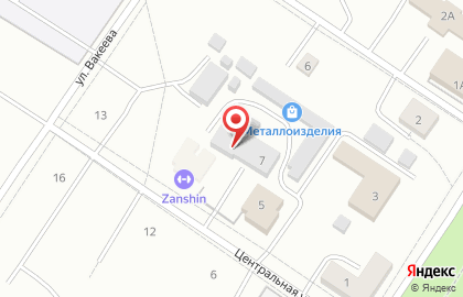 Супермаркет Магнит в Саранске на карте