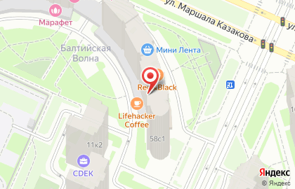 Компания ОСА.СПБ на улице Маршала Казакова на карте