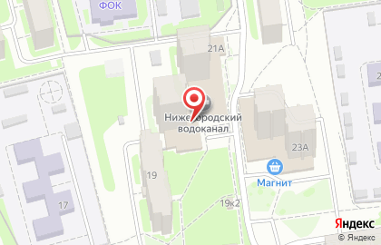 Нижегородский филиал Банкомат, Газпромбанк на карте